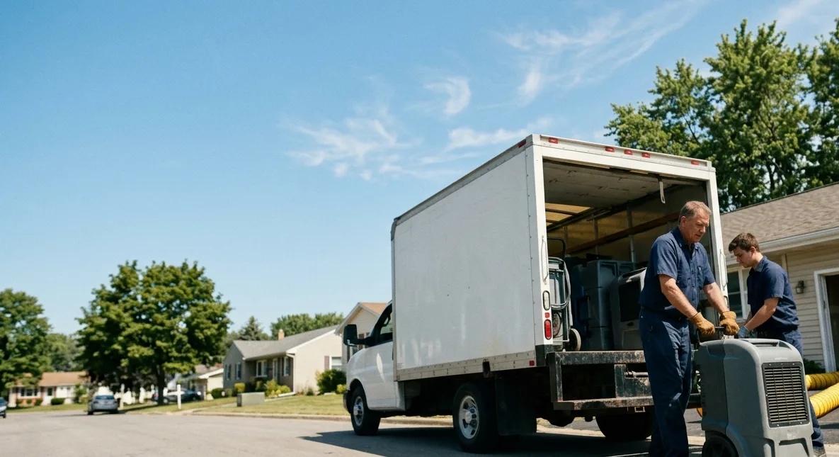 Water Damage Cleanup in Delhi, IA near me